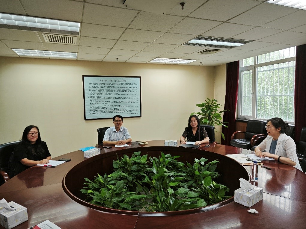 IICE Professor YANG Mingquan Visited the Chaoyang District Education Commission to Discuss a Cooperative Project