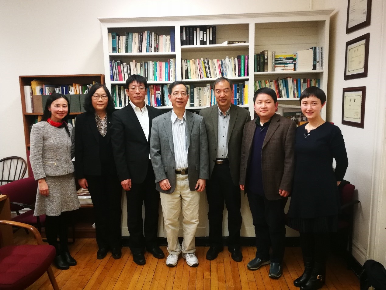 我院教师赴哥伦比亚大学和印第安纳大学访问