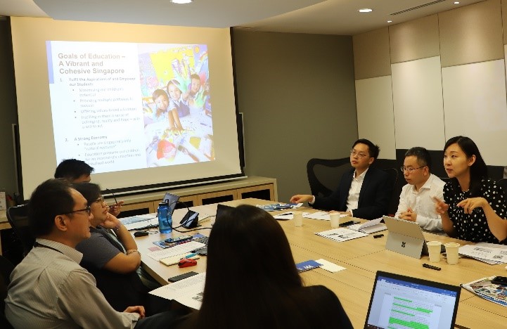 我院教育部人文社科重点研究基地重大项目课题组调研新加坡教育